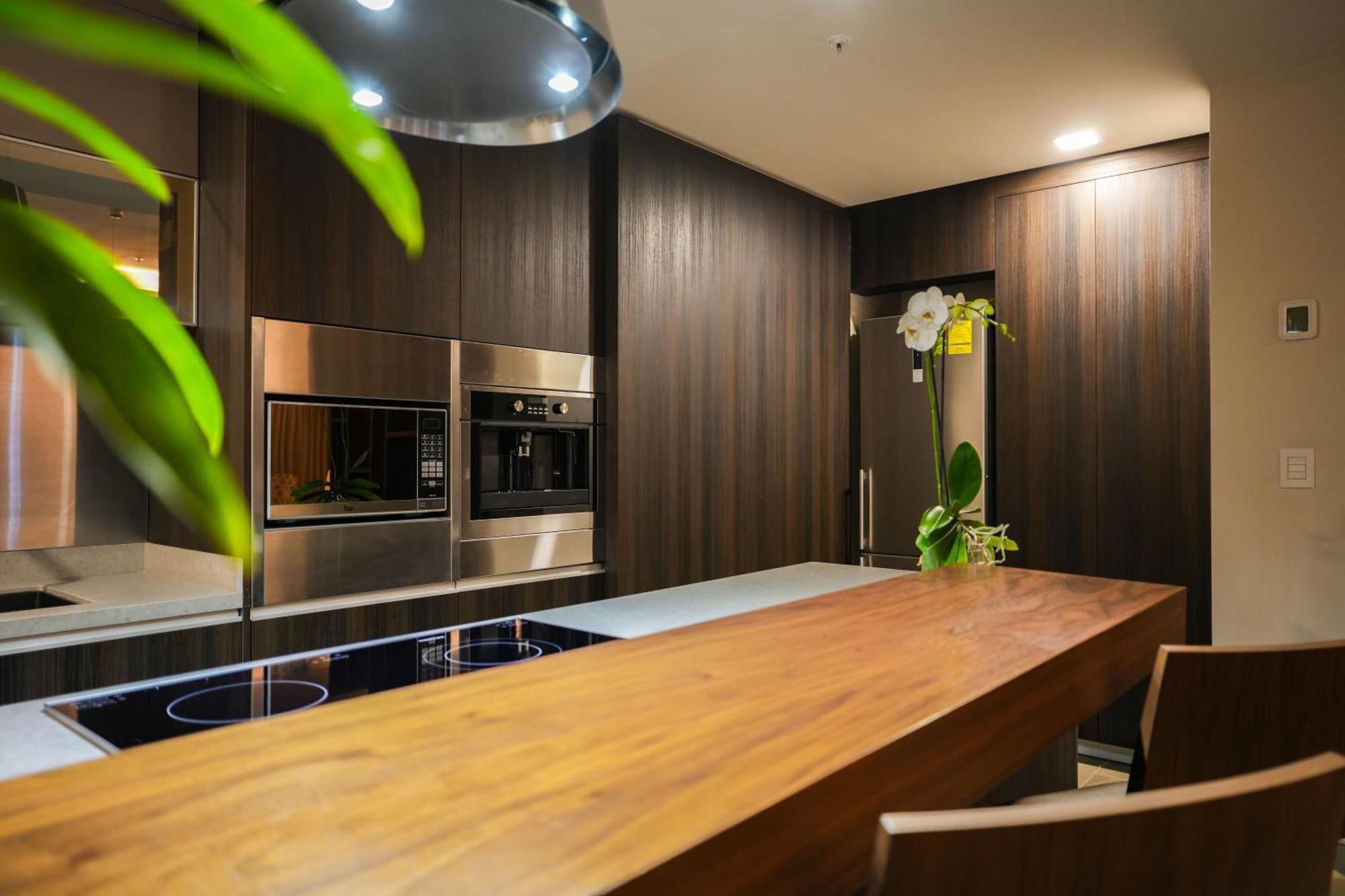 לאון Metria Hotel מראה חיצוני תמונה A modern kitchen