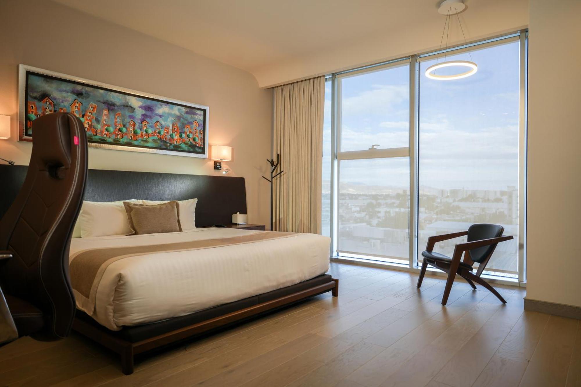 לאון Metria Hotel מראה חיצוני תמונה A bedroom at the hotel