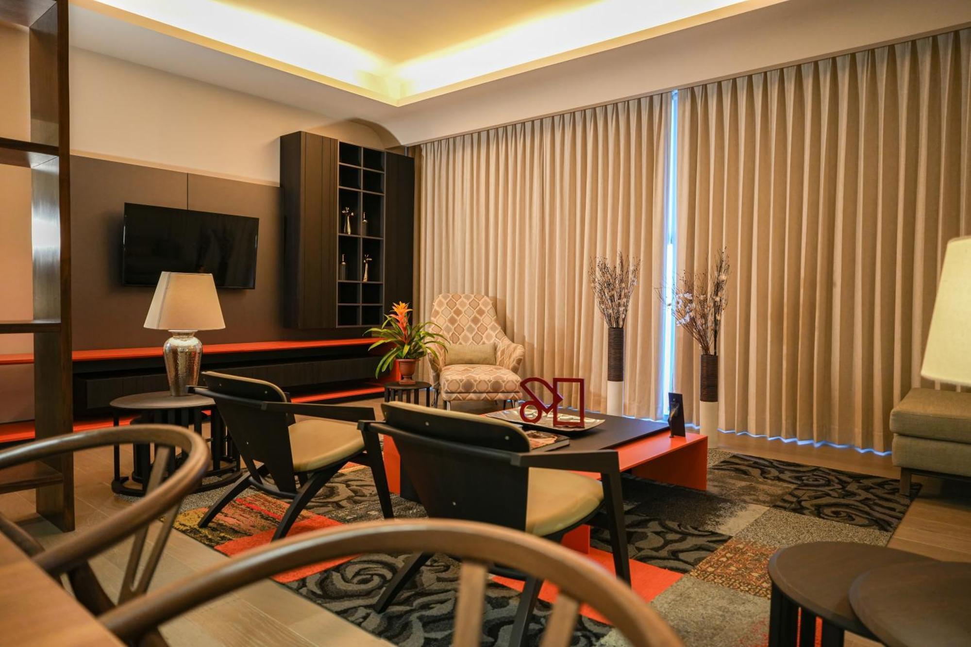 לאון Metria Hotel מראה חיצוני תמונה A living room in a condominium